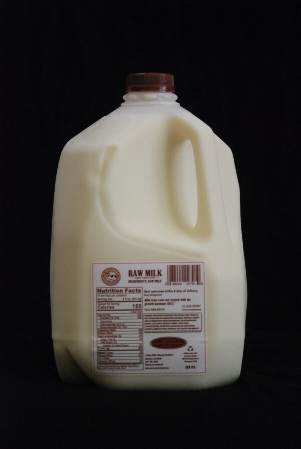 Raw Milk A2 by Valley Milk Simply Bottled