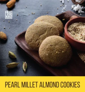 Pearl Millet Almond Coconut Cookies by Kiru