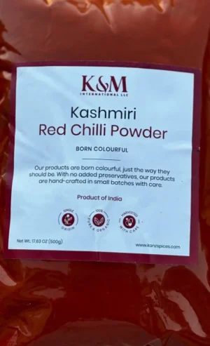 KandM_RedChilliPowder K&M Kashmiri Red Chilli Powder