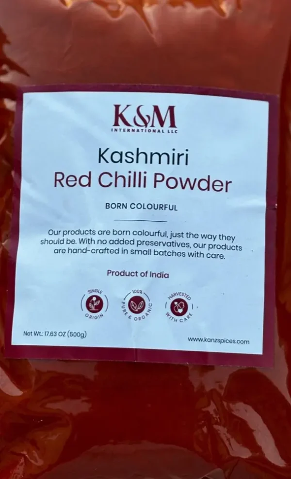 K&M Kashmiri Red Chilli Powder