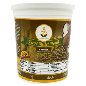 Pearl Millet Dosa Batter by Shastha Foods