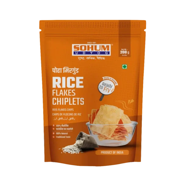 Sohum Mirgund/Rice Flakes Chiplets Poha