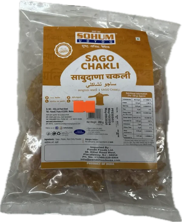 Sohum Sago Chakli