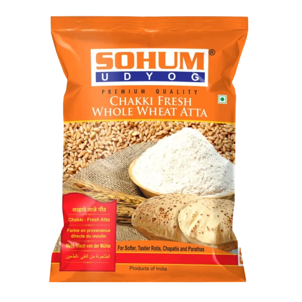 Sohum Chakki Fresh Whole Wheat Atta