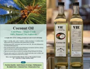 Coconut Cold Press, Single Crush Oil