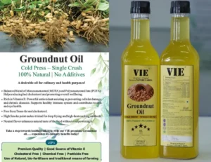 Groundnut Cold Press, Single Crush Oil