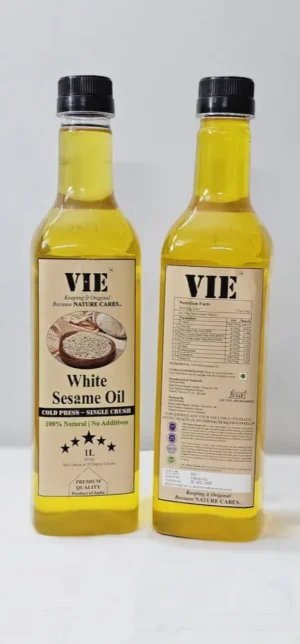 White Sesame Cold Press, Single Crush Oil