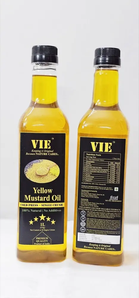 Yellow Mustard Oil by Vie