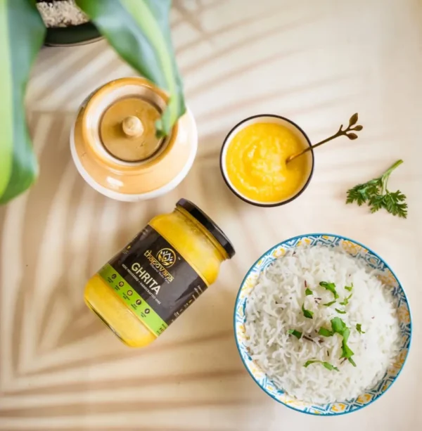 Pure, Organic, Full Moon, Gir Cow A2 Ghrita (Ghee) by Thapovana Vedic Farms