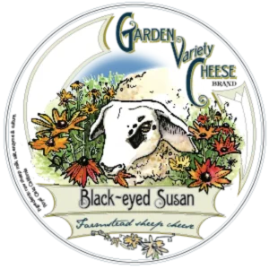 Black-Eyed Susan Cheese (Aged Cheese) by Garden Variety Cheese