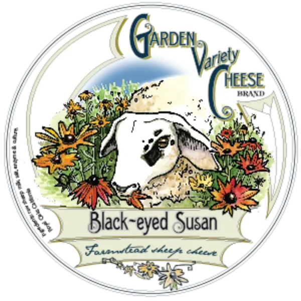 Black-Eyed Susan Cheese(Aged Cheese) by Garden Variety Cheese