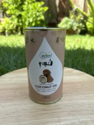 Coconut Ultra Cold Pressed Bull-Driven Ghana Oil by Desiri Naturals