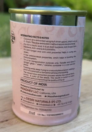 Medley of Ultra Cold-Pressed Bull-Driven Ghana Oils (6 Types) by Desiri Naturals