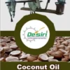 Coconut Ultra Cold Pressed Bull-Driven Ghana Oil by Desiri Naturals