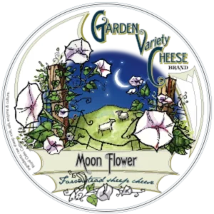 Moonflower Cheese (Aged Cheese) by Garden Variety Cheese