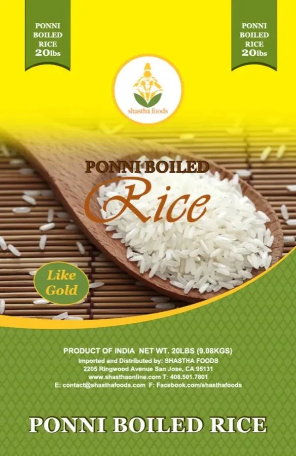 Ponni Boiled Rice by Shastha Foods