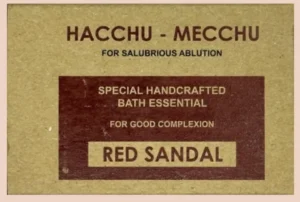 RedSandal ‘Hacchu’ - Mecchu Natural Herbal Soap Medley (3 Types) by Arogya Butthi