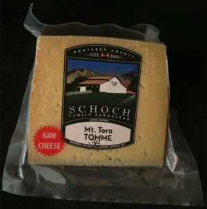 Mt. Toro Tomme Cheese by Schoch Dairy