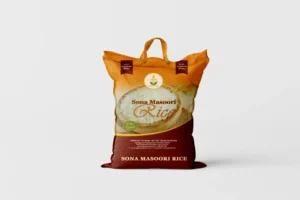 Sona Masoori Rice 20 lbs front Sona Masoori Rice by Shastha Foods