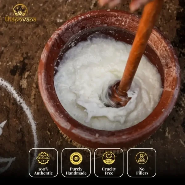 Pure, Organic, Full Moon, Gir Cow A2 Ghrita (Ghee) by Thapovana Vedic Farms