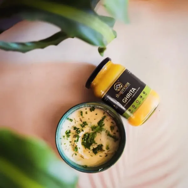 Pure, Organic, Full Moon, Gir Cow A2 Ghrita (Ghee) by Thapovana Vedic Farms