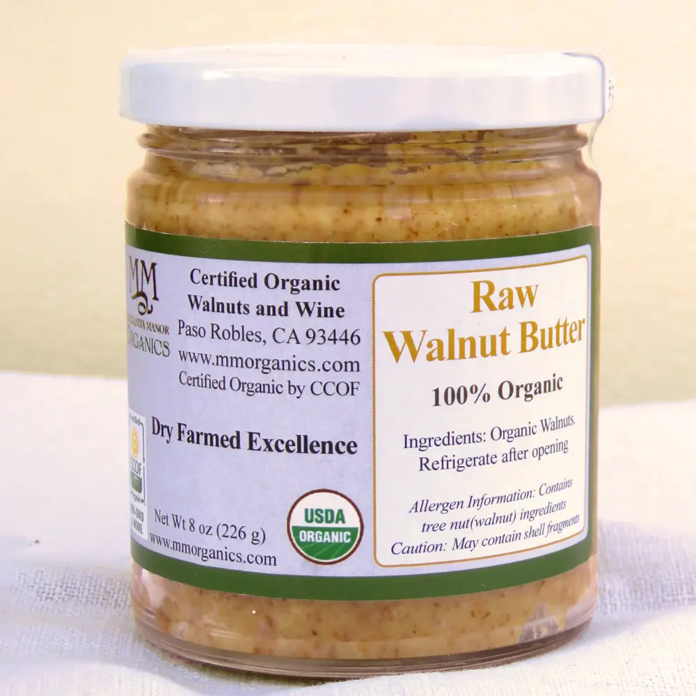 Walnut Butter – Regular by Manzanita Manor Organics