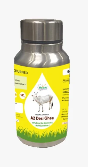 Bilona, Hallikar Cow A2 Ghee by Desiri Naturals
