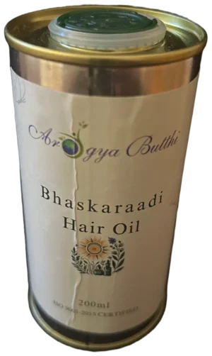 Bhaskaraadi Cold-Pressed Infused Hair Oil by Arogya Butthi