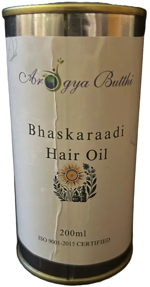 Bhaskaraadi Cold-Pressed Infused Hair Oil by Arogya Butthi