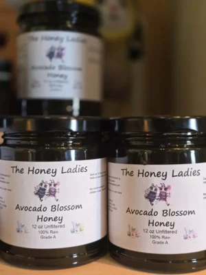 Avocado Blossom Honey by The Honey Ladies