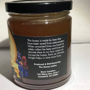 California Wildflower Blossom Honey by The Honey Ladies