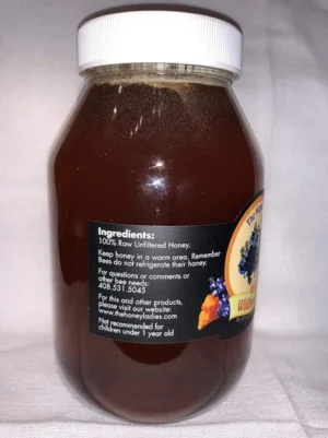 California Wildflower Blossom Honey by The Honey Ladies