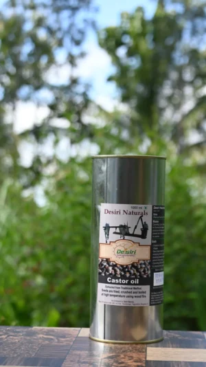 Castor Oil – Heritage Wood-Fire Boiling Extraction, Pure & Natural by Desiri Naturals