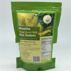 Crispy Green Chilli Rice Vadam by Shastha Foods