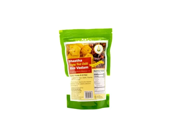 Crispy Red Chilli Rice Vadam by Shastha Foods