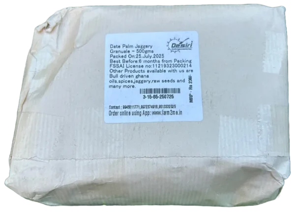 Date Palm Jaggery by Desiri Naturals