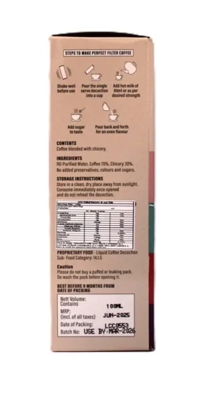 Filter Coffee Decoction by Cothas Coffee