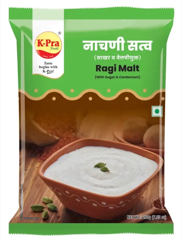 Ragi / Nachani Satva (Malt) With Sugar & Cardamom by K-Pra