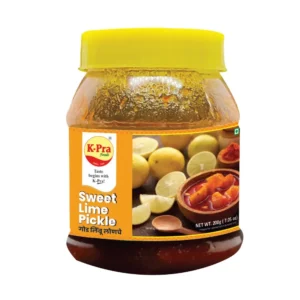 K-Pra Sweet Lime Pickle 300g Jar Front Sweet Lime Pickle by K-Pra