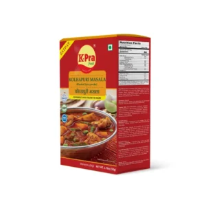 K-Pra Zatpat Kolhapuri Masala 50g Side 1 Zatpat Kolhapuri Masala by K-Pra