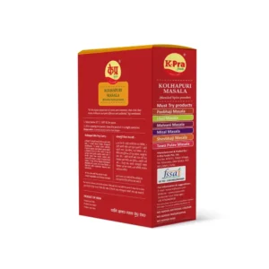 K-Pra Zatpat Kolhapuri Masala 50g Side 2 Zatpat Kolhapuri Masala by K-Pra