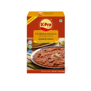 K-Pra Zatpat Pavbhaji Masala 50g Front Zatpat Pavbhaji Masala by K-Pra