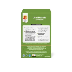 K-Pra Zatpat Usal Masala 50g Back Zatpat Usal Masala by K-Pra