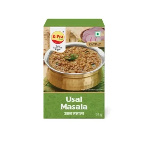 K-Pra Zatpat Usal Masala 50g Front Zatpat Usal Masala by K-Pra