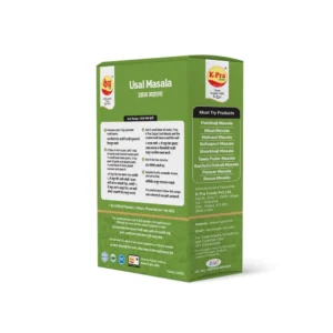 K-Pra Zatpat Usal Masala 50g Side 2 Zatpat Usal Masala by K-Pra