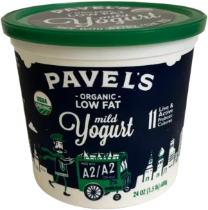 Pavel's A2/A2 Organic Low Fat Mild Yogurt