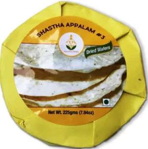 Appalam #3 (Papad/Dried Wafers) by Shastha Foods
