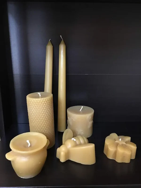 Beeswax Candles & Care by The Honey Ladies