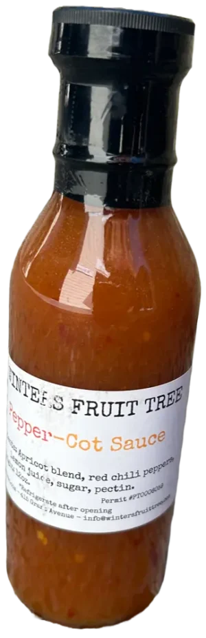 Winters Fruit Tree Pepper-Cot Sauce - Front Pepper-Cot Sauce by Winters Fruit Tree
