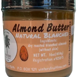 Almond Butter Natural Blanched by Winters Fruit Tree